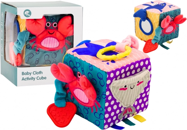 Sensory Cube Sea Animals Rustling Interactive Educational