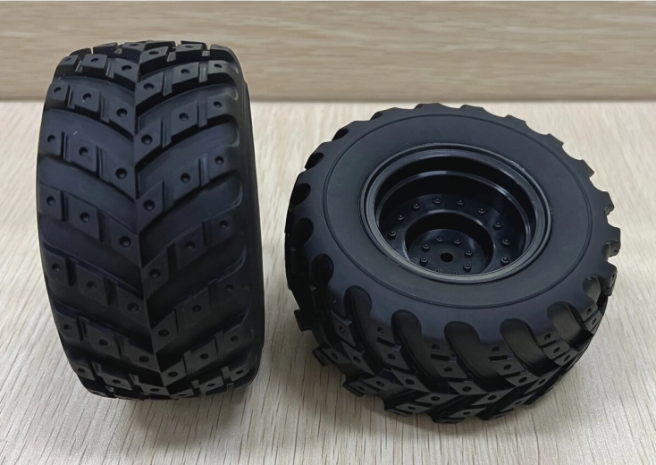 Jamara Whelon tires with rims 1:12 (2 pcs)