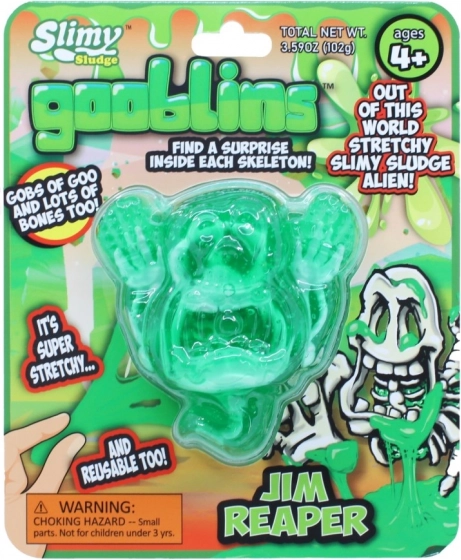 Slimy Gooblins – elastīgs gļots ar pārsteigumu