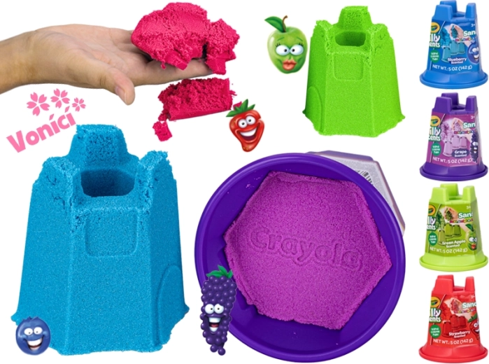 Crayola aromātiskās kinētiskās smiltis 142 g bērniem no 3 gadu vecuma