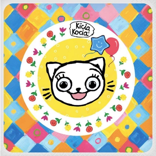 KICIA KOCIA Paper Napkins, 20 pcs