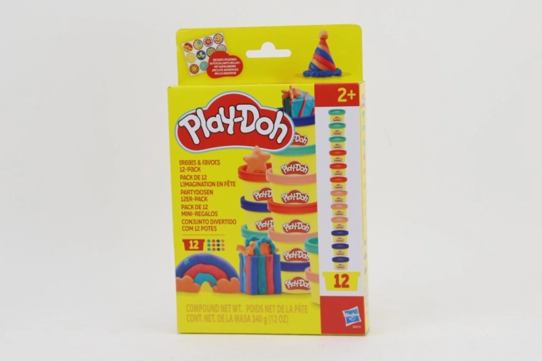 Play-Doh komplekts ar 12 trauciņiem modelēšanas masas