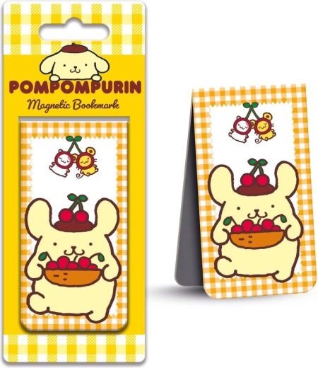 Pom Pom Purin magnētiskā grāmatzīme Cherries - 1 gab.