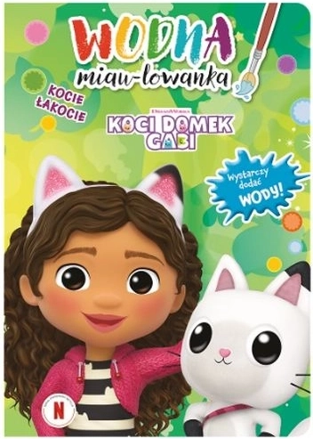 Magic Water Coloring Book Gabby's Dollhouse: Kitty Treats