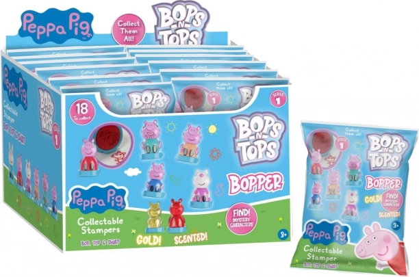 Peppas Cūciņas zīmogi Bops Tops
