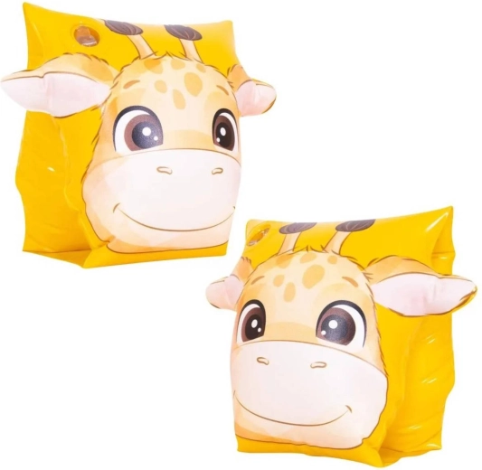 Sun Club inflatable armbands with giraffe design 20 × 22 cm