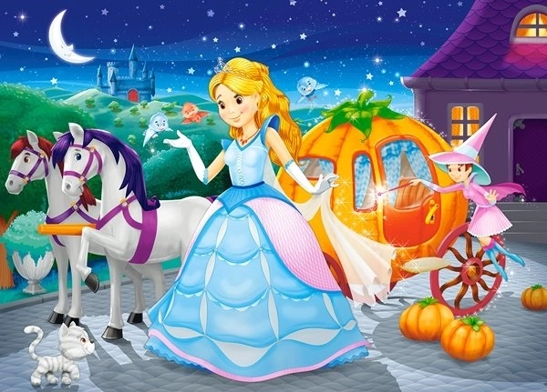 60-piece Puzzle – PRINCESS CINDERELLA