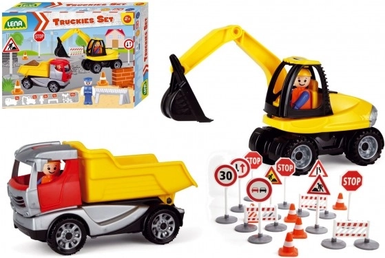 Truckies būvniecības komplekts ar piederumiem