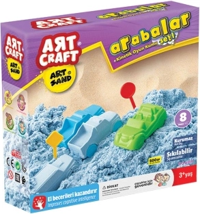 Art Craft kinētiskās smiltis auto 500 g - 1 gab.