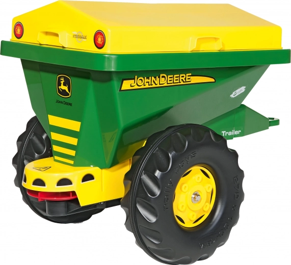 Piekabe un kaisītājs 2 vienā JOHN DEERE pedāļu traktoriem Rolly Toys