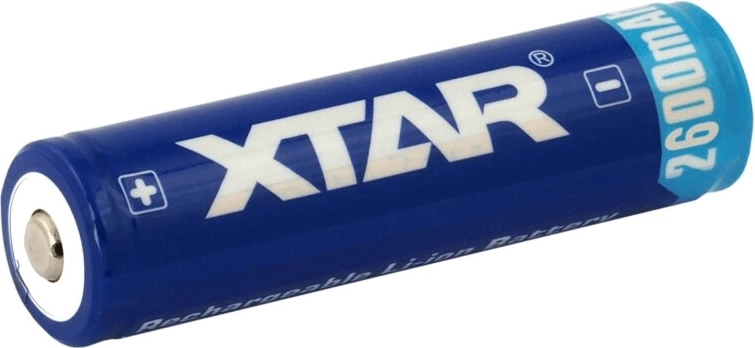 Xtar Samsung 18650 Li‑ion akumulators 3,7 V 2600 mAh ar aizsardzības shēmu