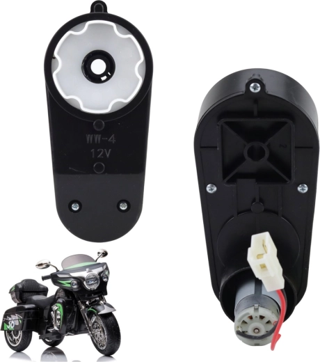 12V reduktora motors bērnu akumulatora motociklam Goldwing