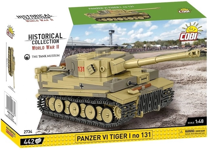 Tanka modelis Panzer VI Tiger I Nr. 131 no COBI
