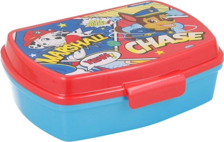 Uzkodu kārbiņa PAW PATROL, plastmasa, 17,5 × 14,5 × 6,5 cm