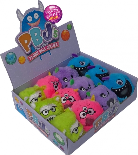 Plush Squeezing Monster with Beads