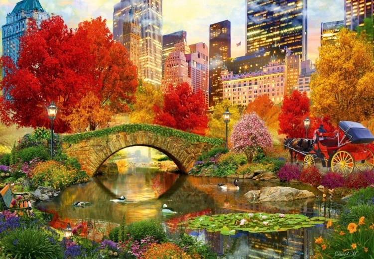 Puzle Central Park NYC 1000 gab. BLUEBIRD