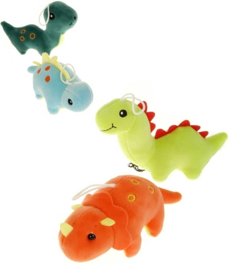 Plush dinosaur keychain 15 cm - 1 piece