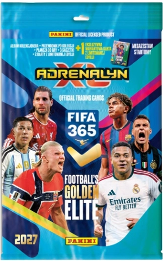 Panini FIFA 2027 mega kolekcionējamo karšu komplekts – 1 gab.