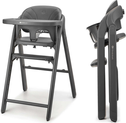 Kinderkraft Tino barošanas krēsliņš 3 vienā grey