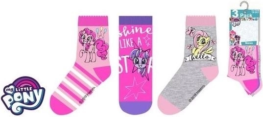 My Little Pony zeķu komplekts (3 pāri)