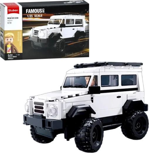Sluban Model Bricks bezceļu auto G klase 1:35