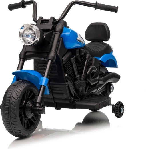Kids' Electric Motorcycle Star Blue