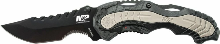 Kabatas nazis ar asistētu atvēršanu SMITH & WESSON M&P M.A.G.I.C., melns/pelēks