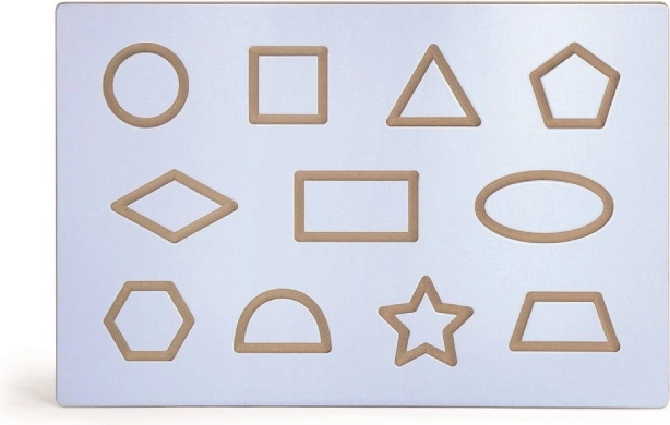 Interchangeable Panel – Shapes 60 × 40 cm