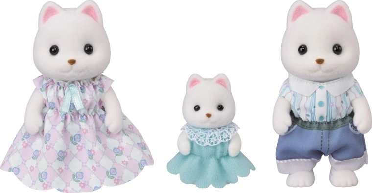 Sylvanian Families – Pomerānijas špicu ģimene, trio