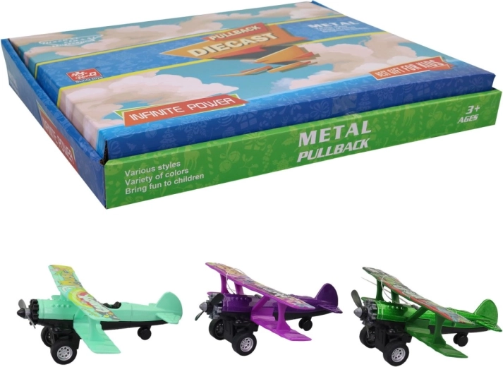 Metal airplane - 1 piece