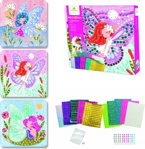 Mosaic Set for Children - Fairies