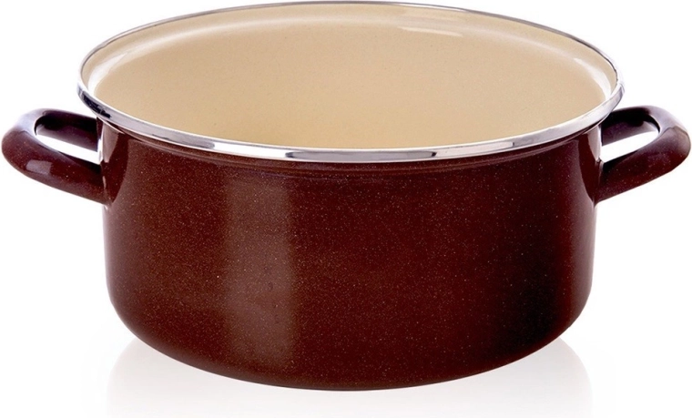 Emalēts katls Brown 26 cm, 5 l Orion