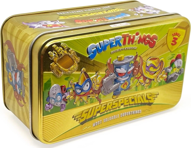 SuperThings Super Special Gold Tin ekskluzīva zelta skārdene – 3. sērija