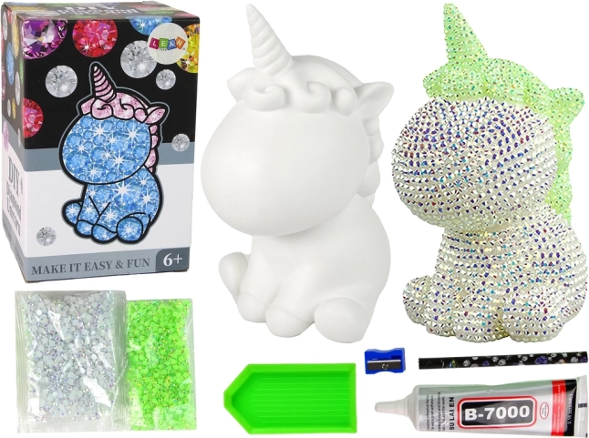DIY Unicorn Diamond Painting Set Green