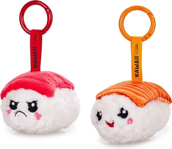 Plush Friends Kawaii plīša atslēgu piekariņš sushi nigiri 8 cm - 1 gab.