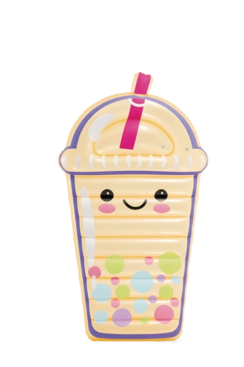 Piepūšams peldēšanas matracis bubble tea Boba Buddy