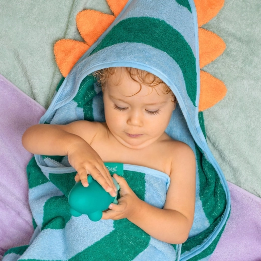 Jautrs dinozaura dizains, kas patīk bērniem