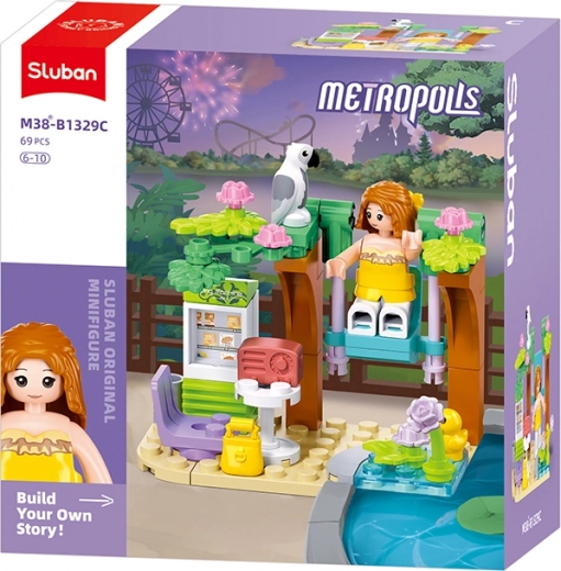 Sluban Swing Building Set in the Garden