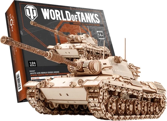 Little Story koka 3D būvējamais modelis World of Tanks Leopard 1