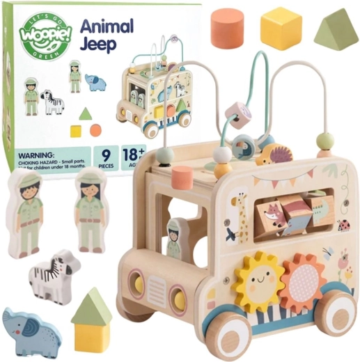 Woopie Green koka aktīvā safari apvidus auto kubs FSC