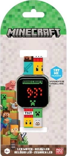 Digital LED Minecraft Watch