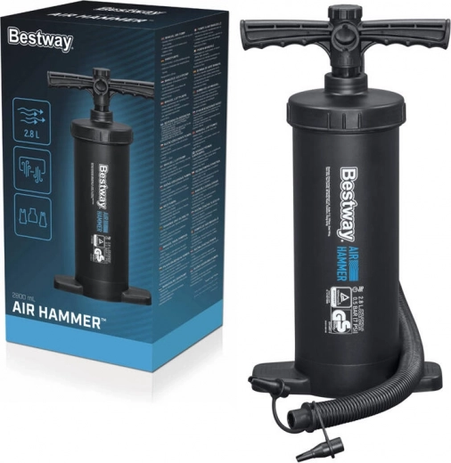 Bestway rokas sūknis matracim 37 cm