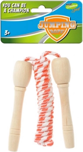 Jump Rope with Wooden Handles MEGA CREATIVE