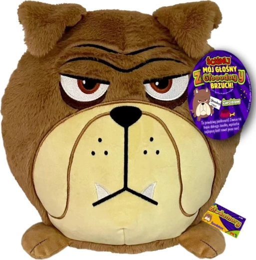 Złodomory plush 21 cm – bulldog Żarcisław with sound