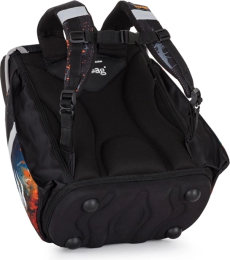 Ergonomiska mugursoma ar vieglu konstrukciju