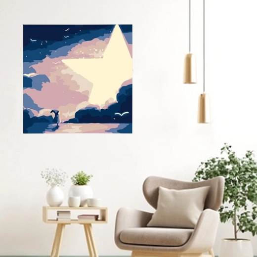 Relakss un dekorācija vienā: zvaigznes motīvs