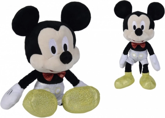 Plīša rotaļlieta MICKEY MOUSE Disney 100, platīna izdevums, 25 cm