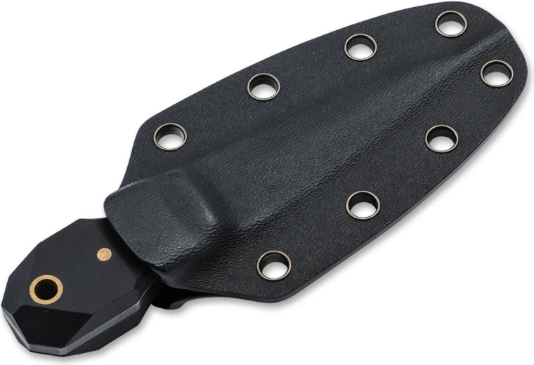 Kydex sheath for safe neck carry