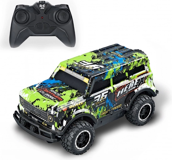 Spīdoša RC mašīna Monster Rider 17,5 cm
