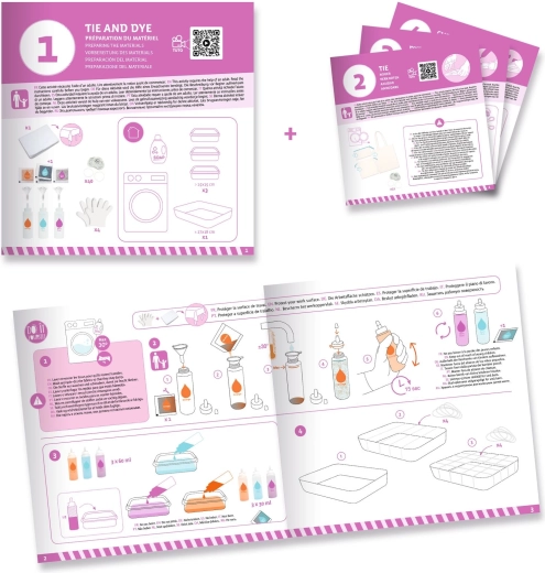 Step by step with clear instructions